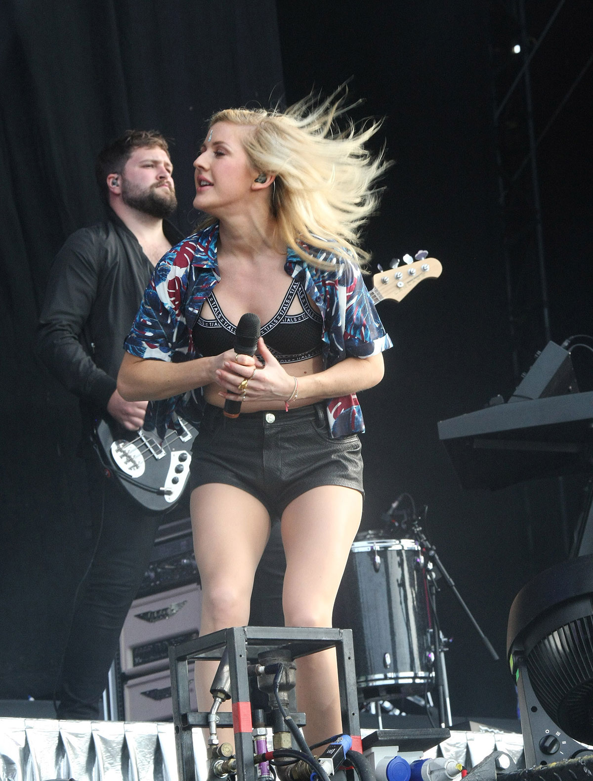 Ellie Goulding performs at Marley Park