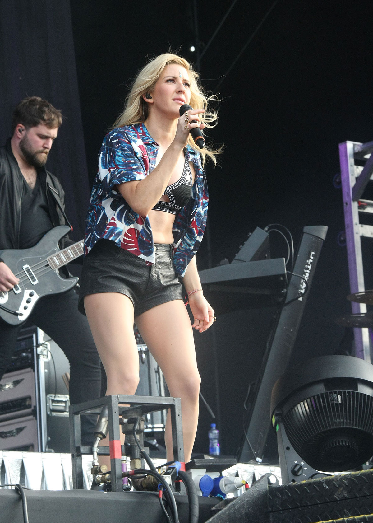 Ellie Goulding performs at Marley Park