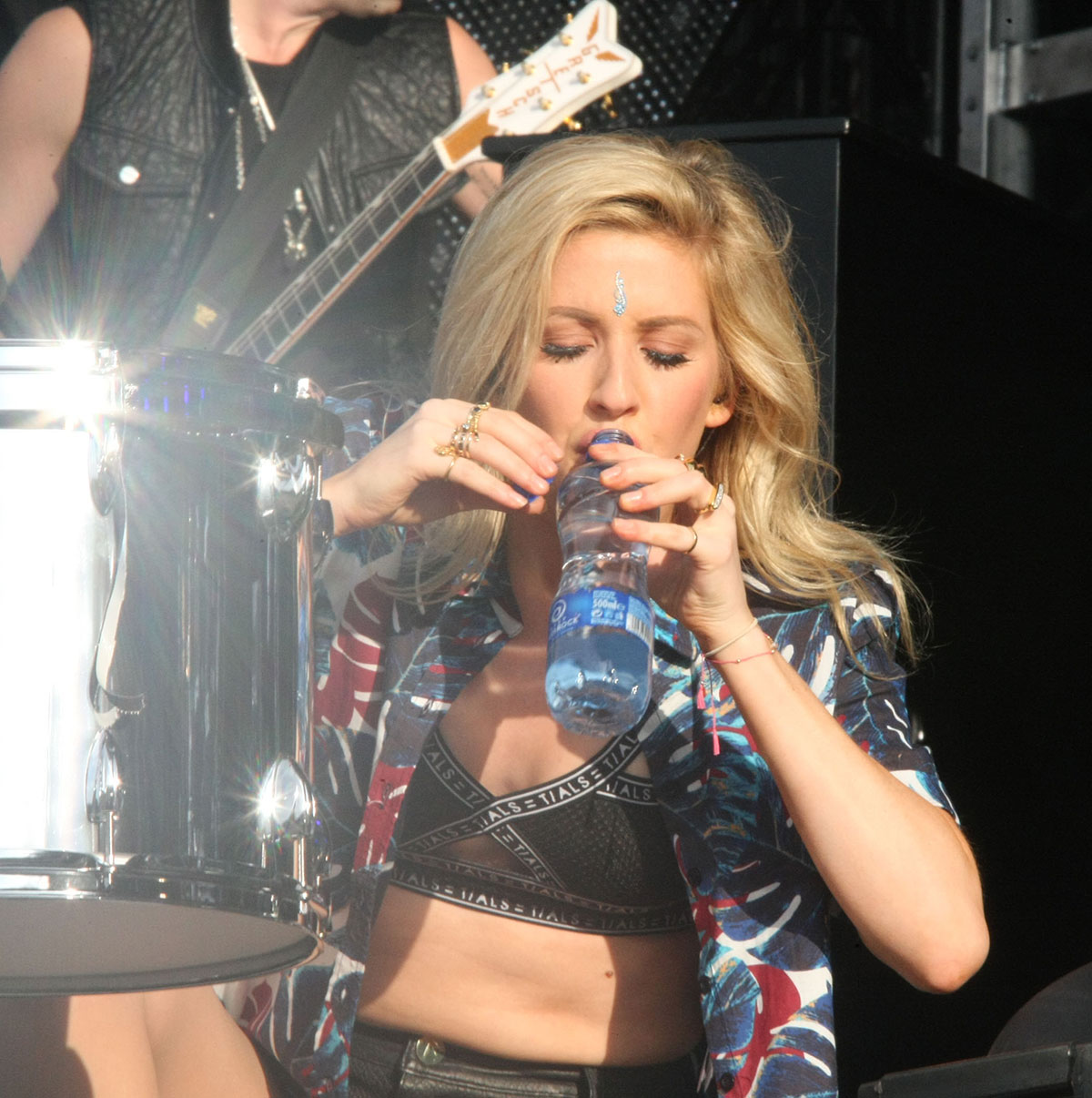 Ellie Goulding performs at Marley Park