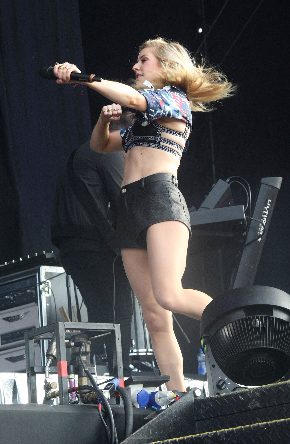 Ellie Goulding performs at Marley Park