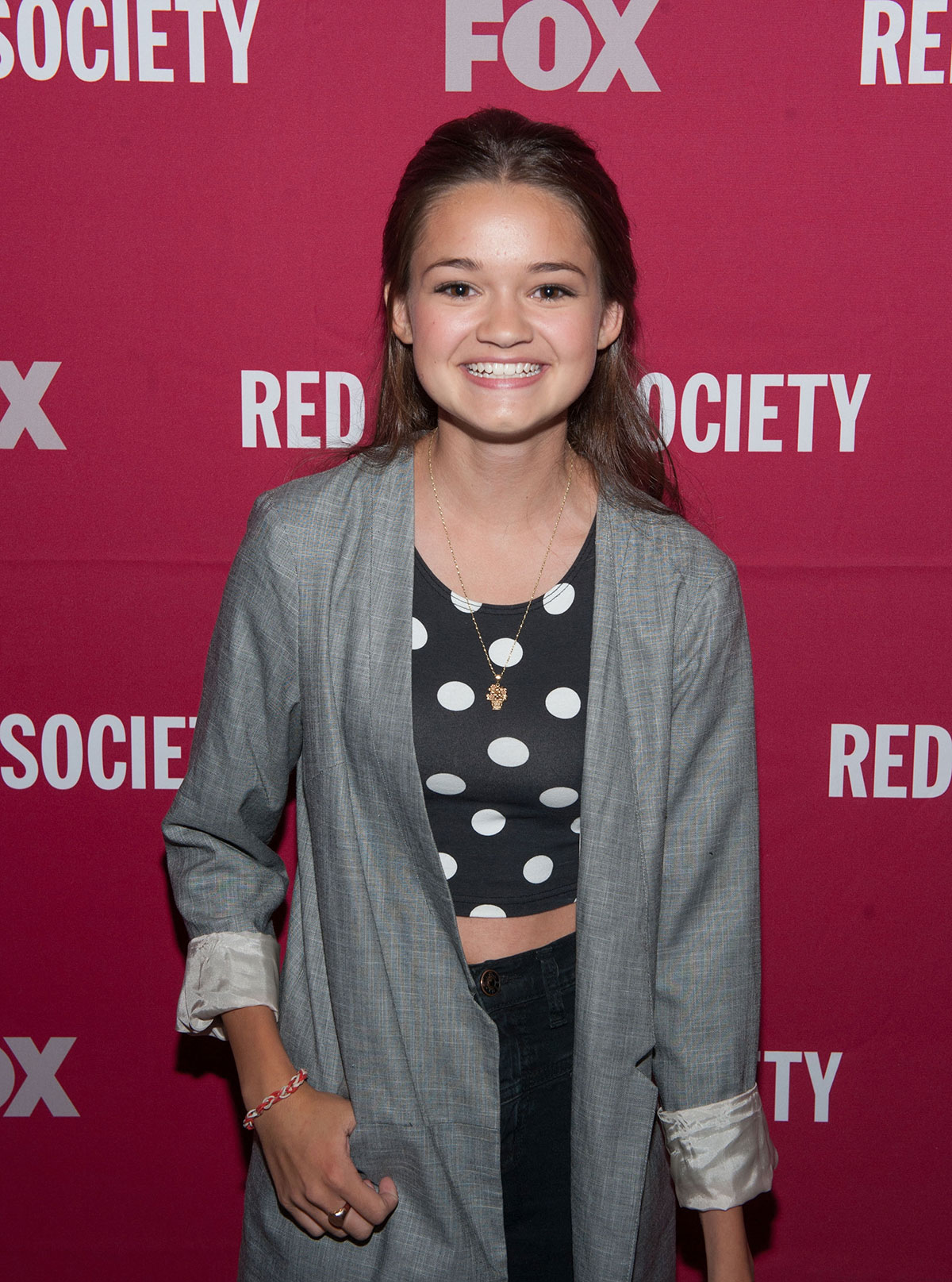 Rebecca Rittenhouse attends the Red Band Society screening