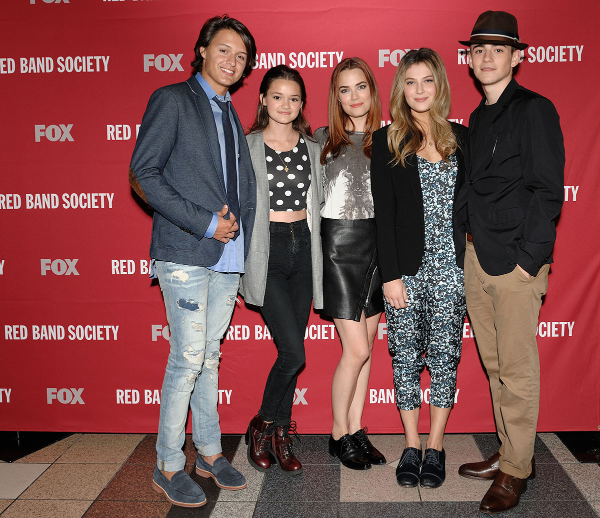 Rebecca Rittenhouse attends the Red Band Society screening