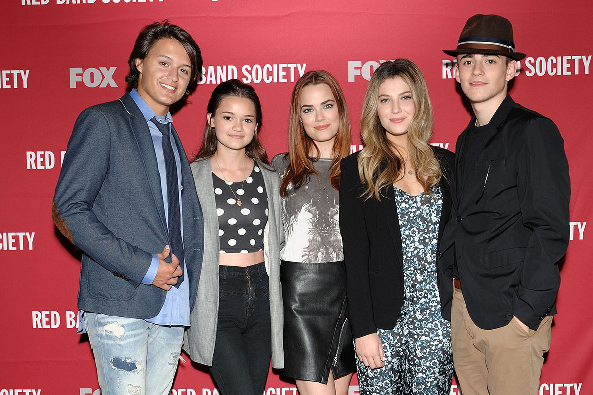 Rebecca Rittenhouse attends the Red Band Society screening