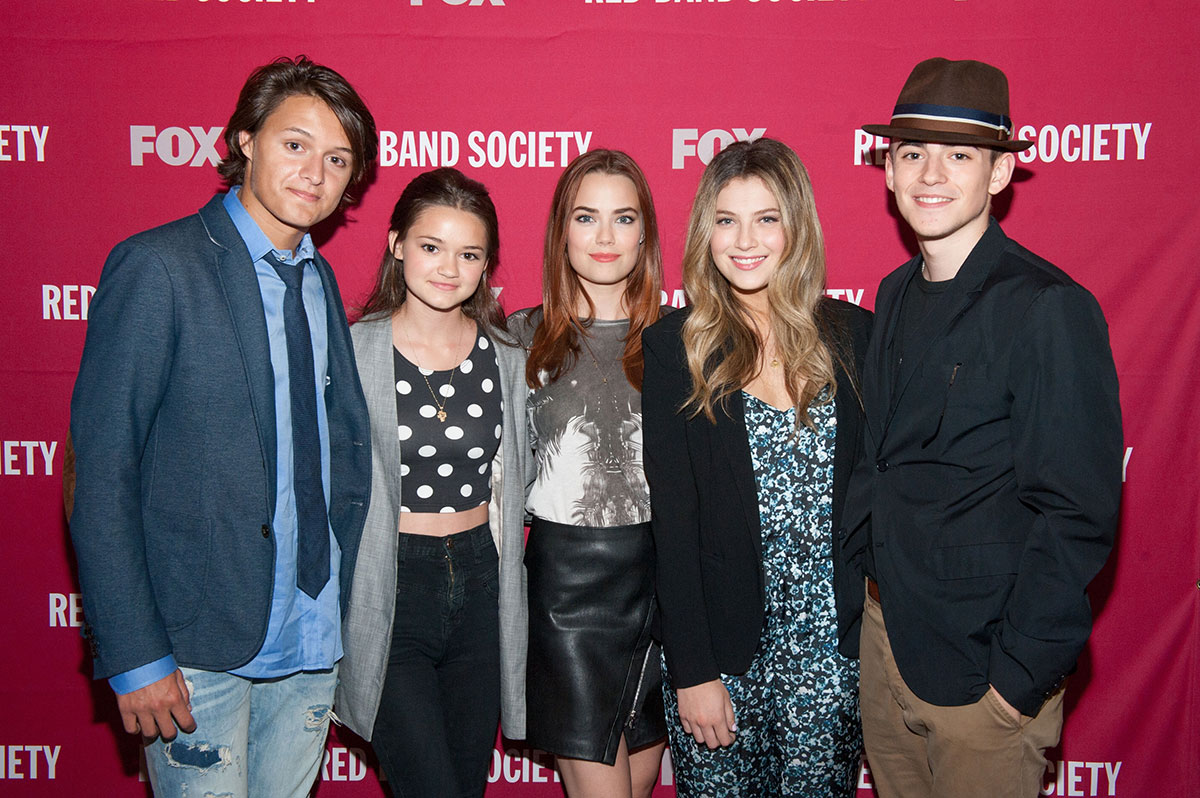 Rebecca Rittenhouse attends the Red Band Society screening