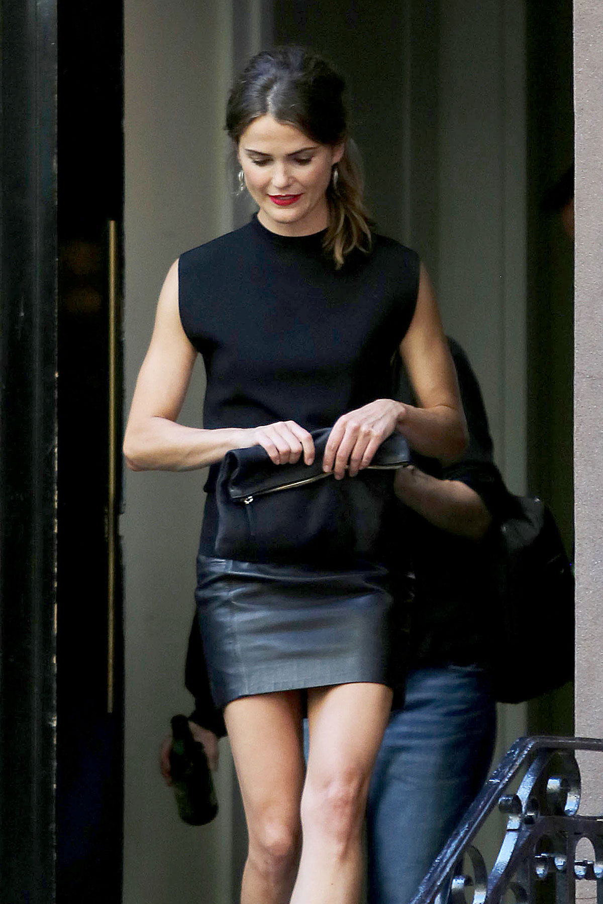 Keri Russell out and about candids