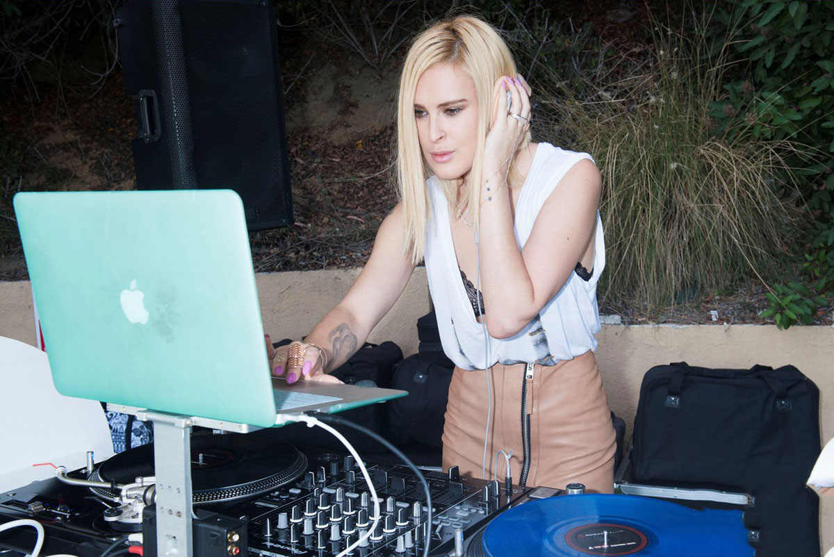 Rumer Willis attends 2014 Just Jared Summer Fiesta