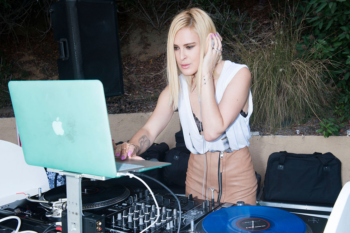 Rumer Willis attends 2014 Just Jared Summer Fiesta