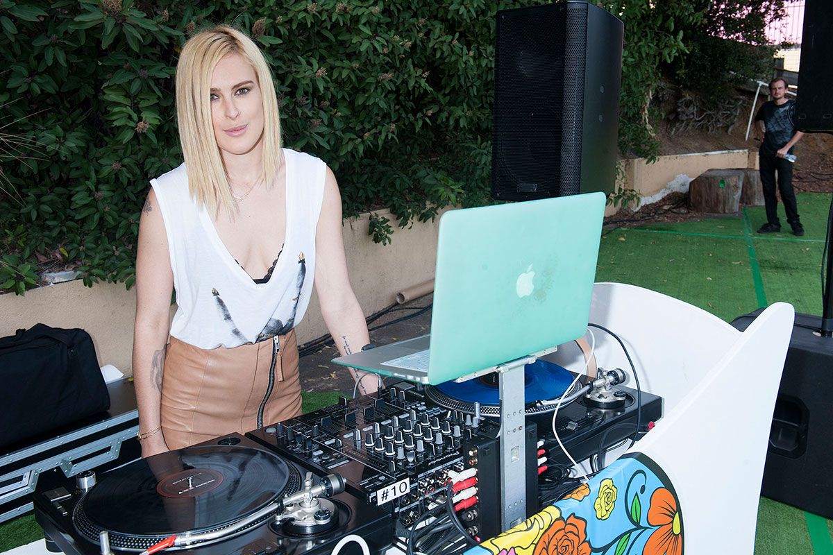 Rumer Willis attends 2014 Just Jared Summer Fiesta