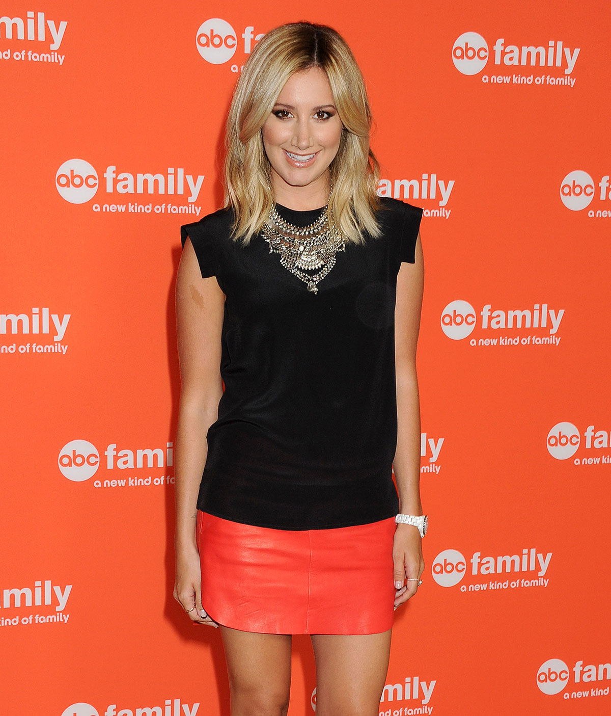 Ashley Tisdale attends Disney ABC TV Group 2014 TCA Summer Press Tour