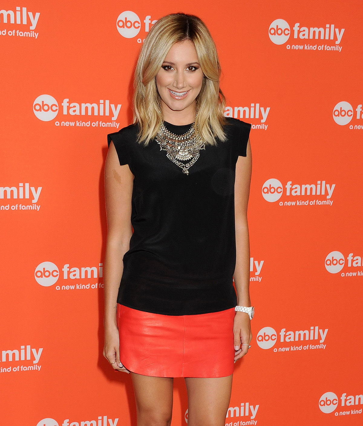 Ashley Tisdale attends Disney ABC TV Group 2014 TCA Summer Press Tour