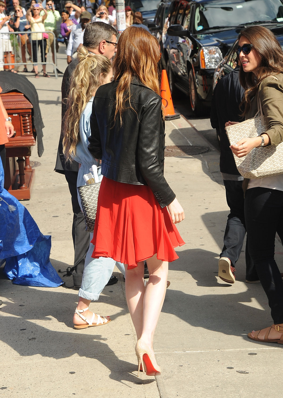 Emma Stone at Late Show with David Letterman