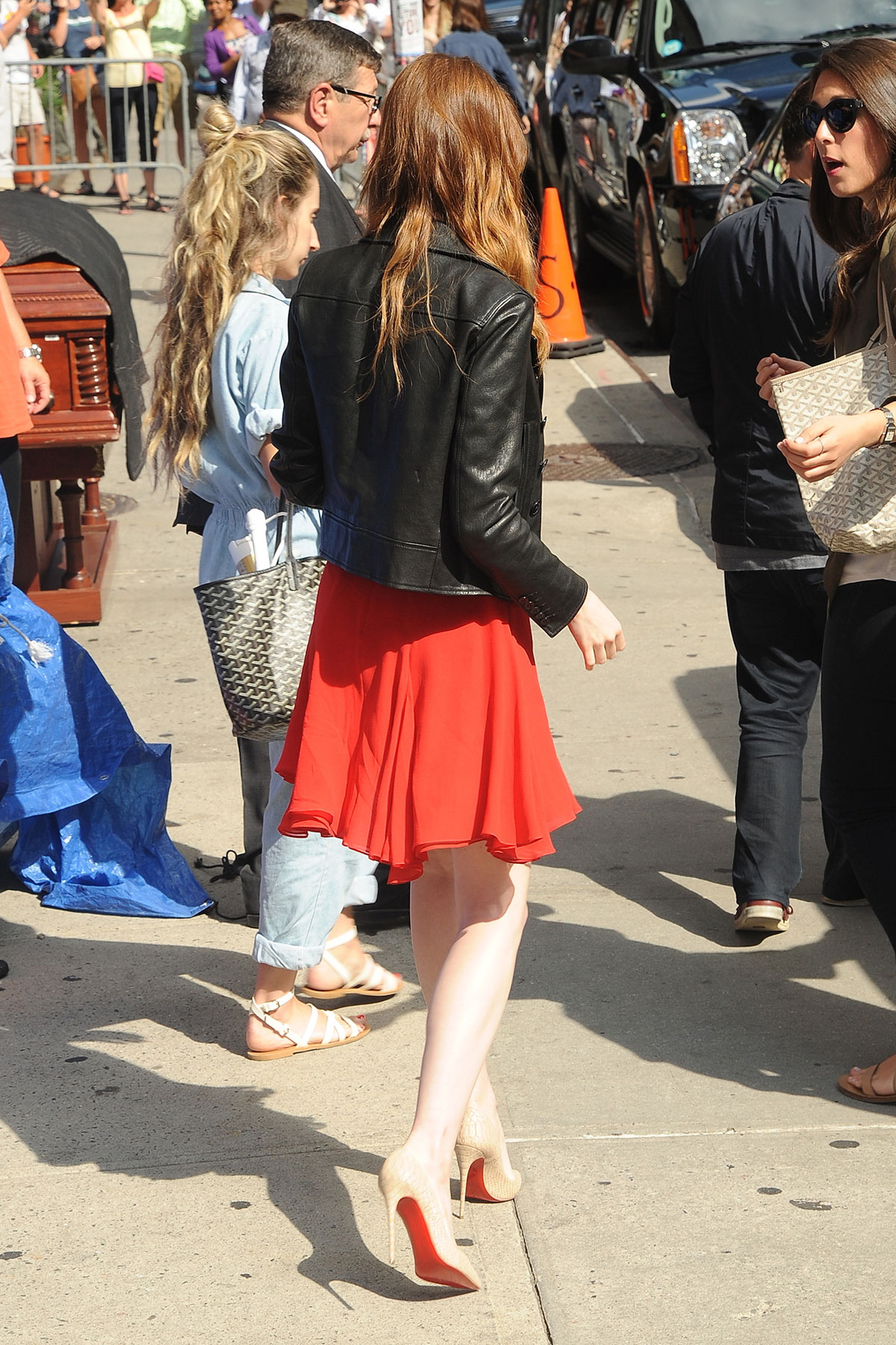 Emma Stone at Late Show with David Letterman