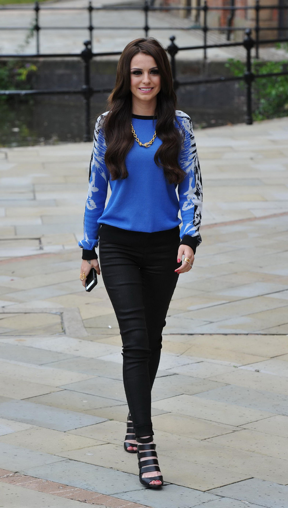 Cher Lloyd at the BBC Breakfast Studios