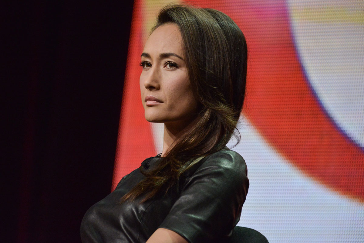 Maggie Q attends CBS Summer TCA Tour