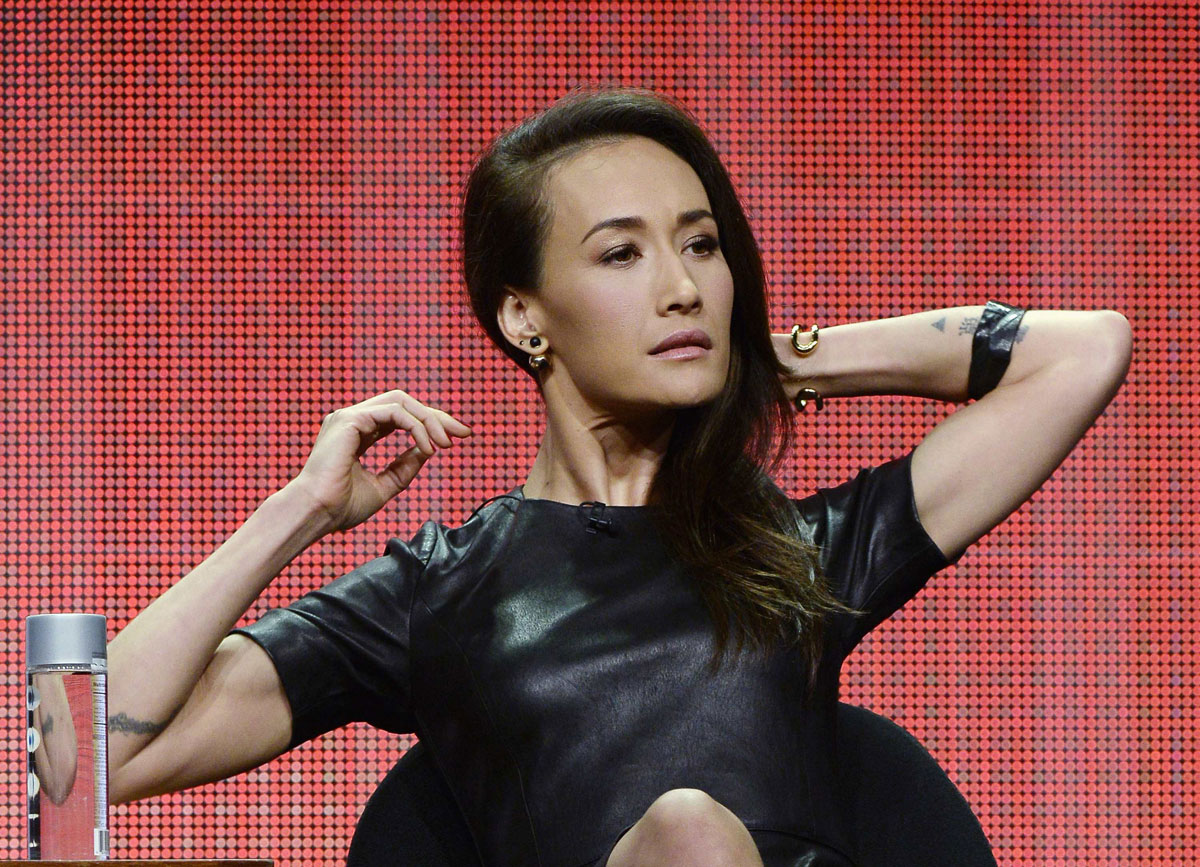 Maggie Q attends CBS Summer TCA Tour