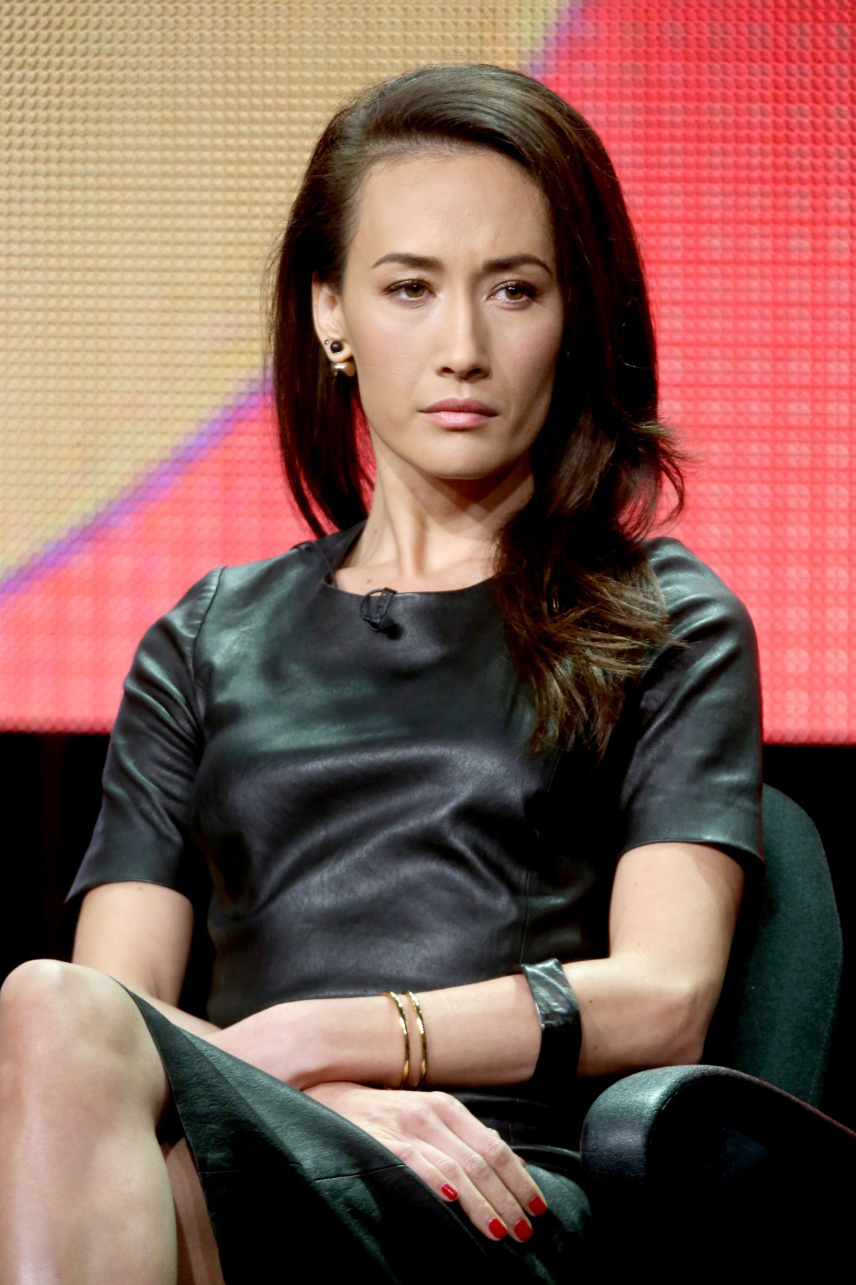 Maggie Q attends CBS Summer TCA Tour