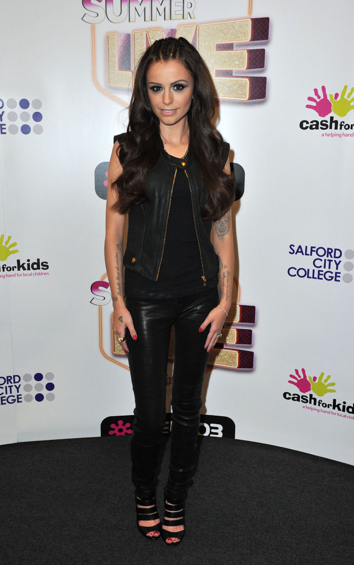 Cher Lloyd arrives at Key 103 Summertime Live