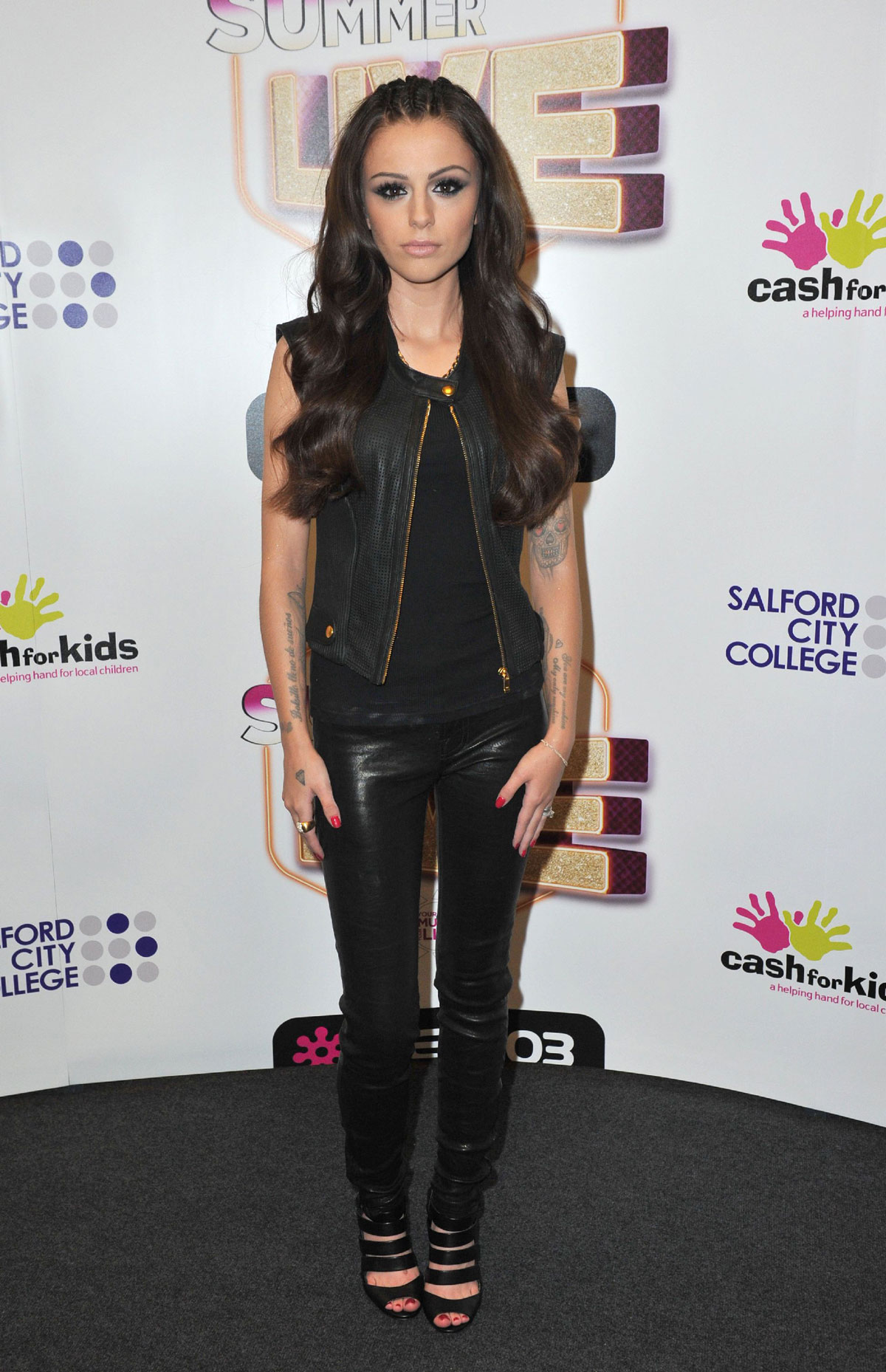 Cher Lloyd arrives at Key 103 Summertime Live