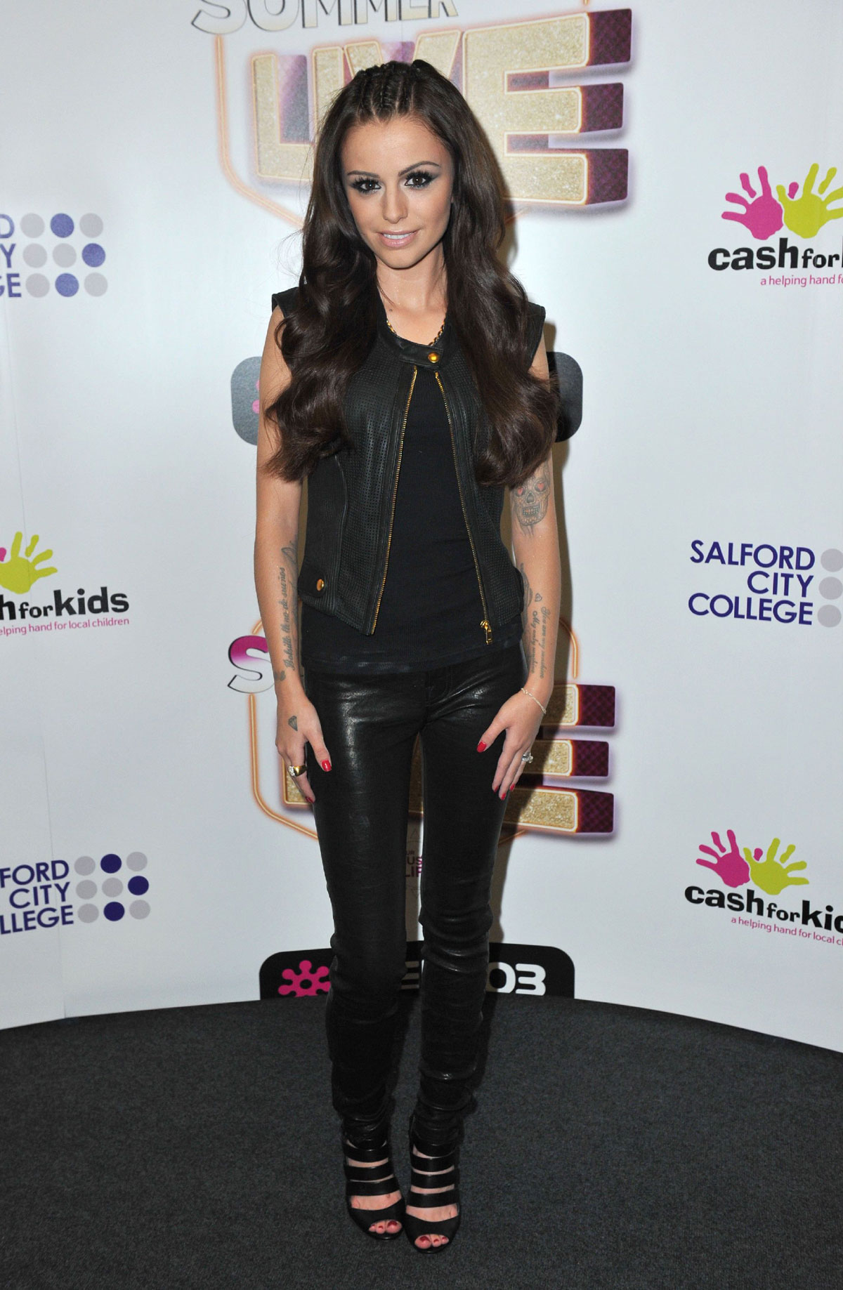 Cher Lloyd arrives at Key 103 Summertime Live