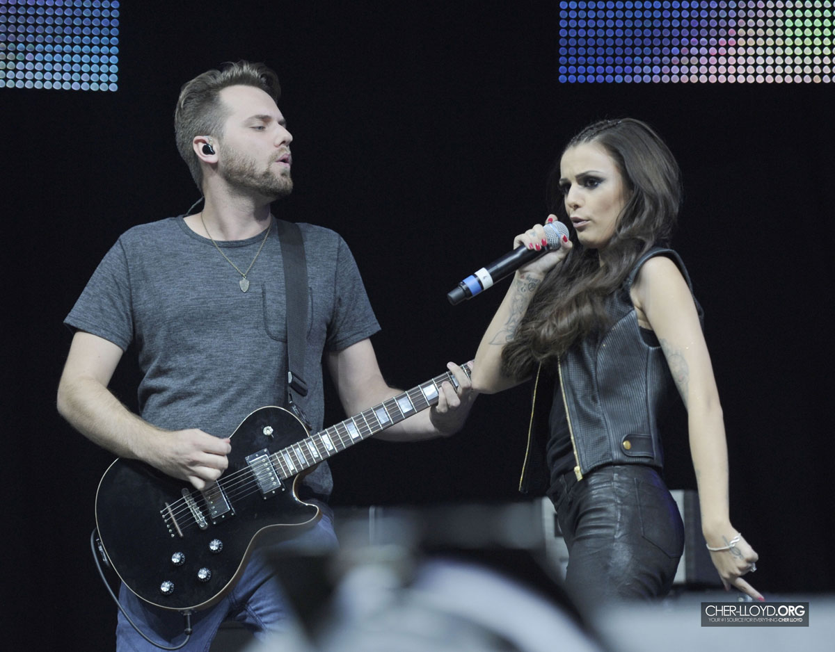 Cher Lloyd performs at Key 103 Live