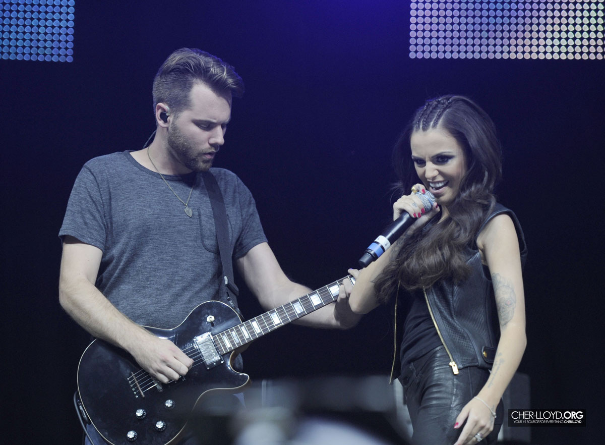 Cher Lloyd performs at Key 103 Live