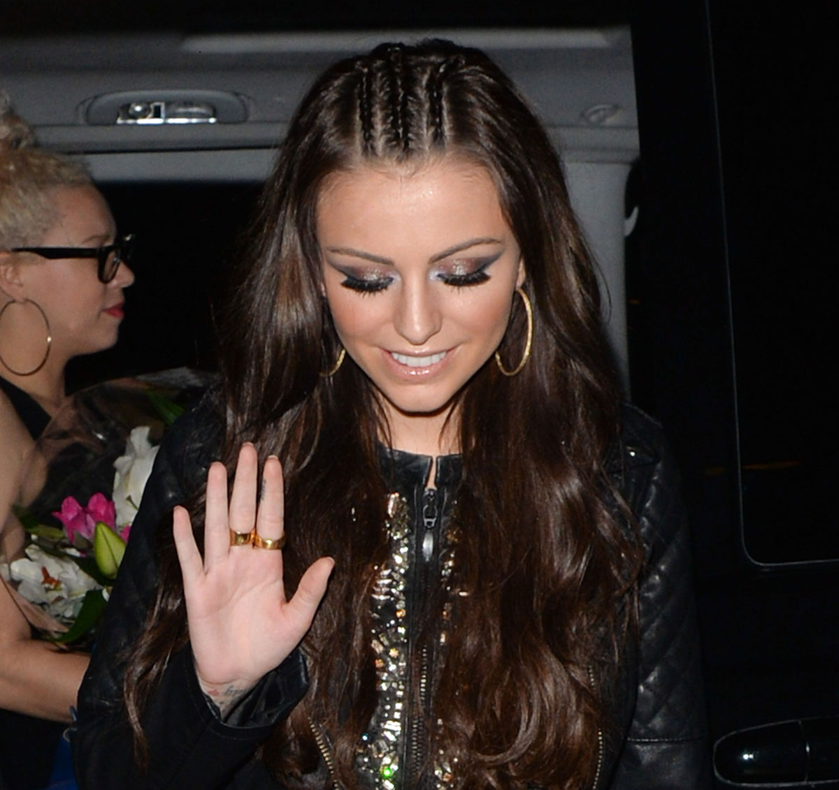 Cher Lloyd arriving at G-A-Y Nightclub