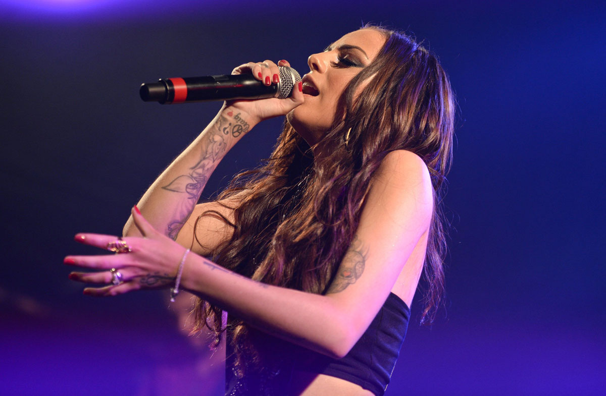 Cher Lloyd performing at G-A-Y Nightclub