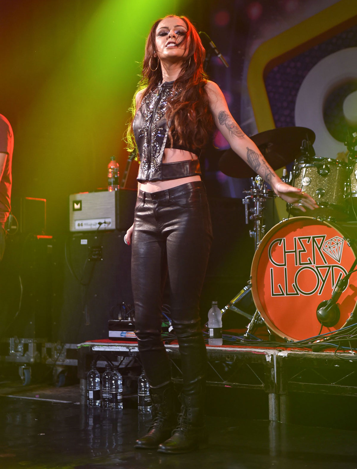 Cher Lloyd performing at G-A-Y Nightclub