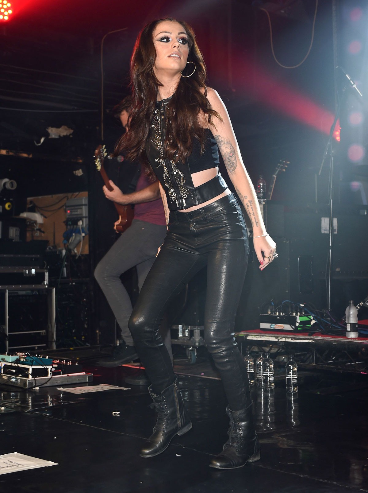 Cher Lloyd performing at G-A-Y Nightclub