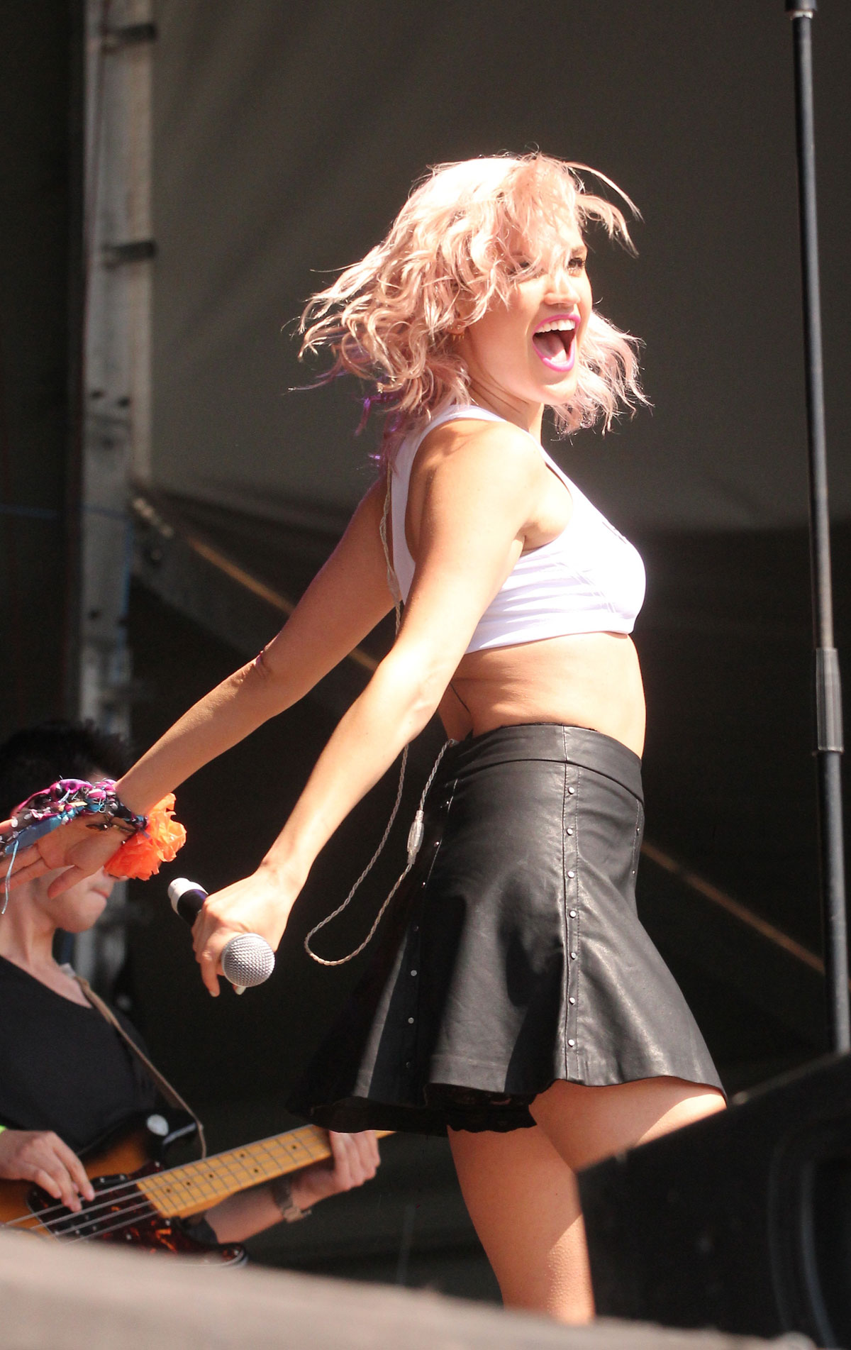 Ashley Roberts performs at the Guilfest festival