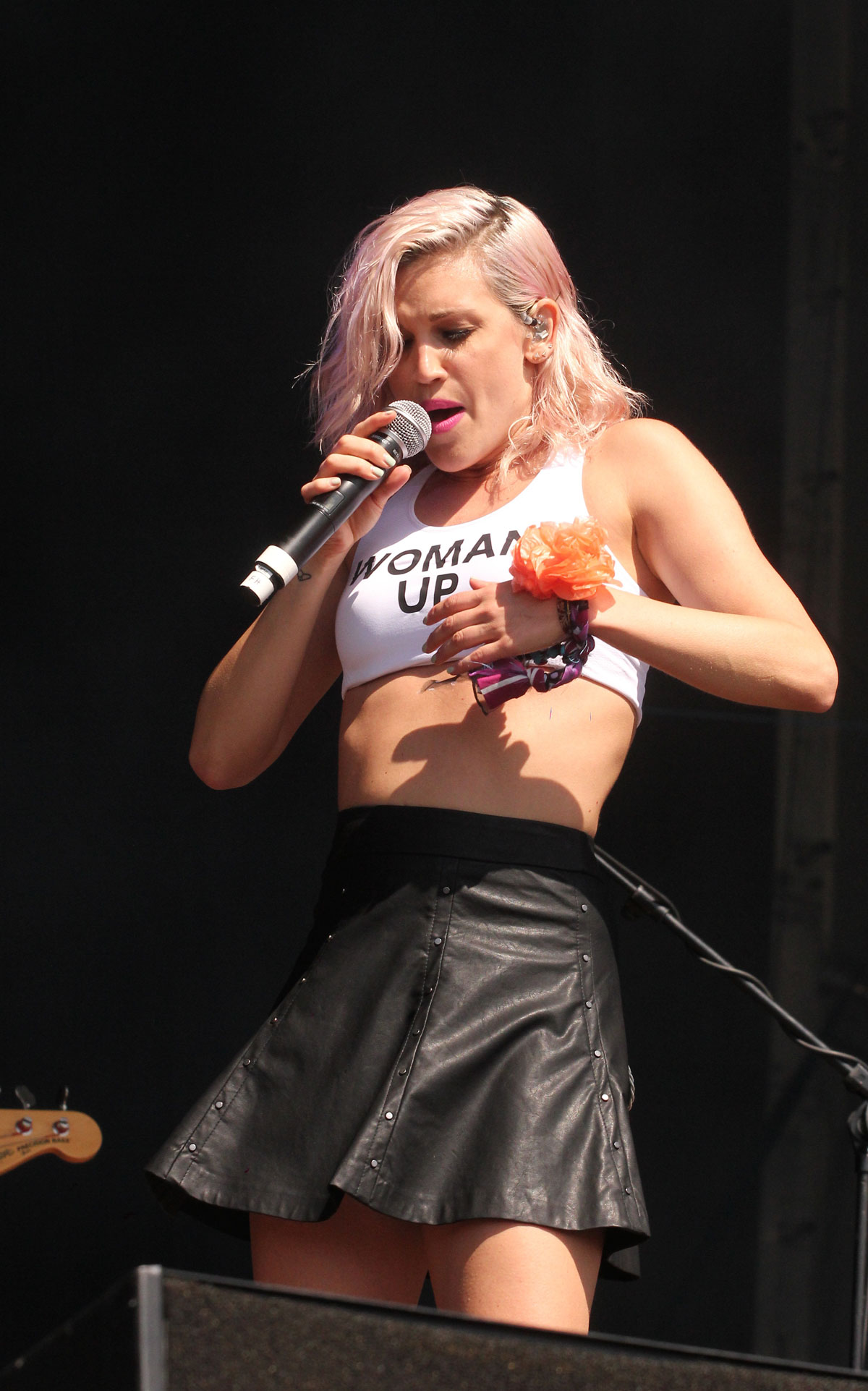 Ashley Roberts performs at the Guilfest festival