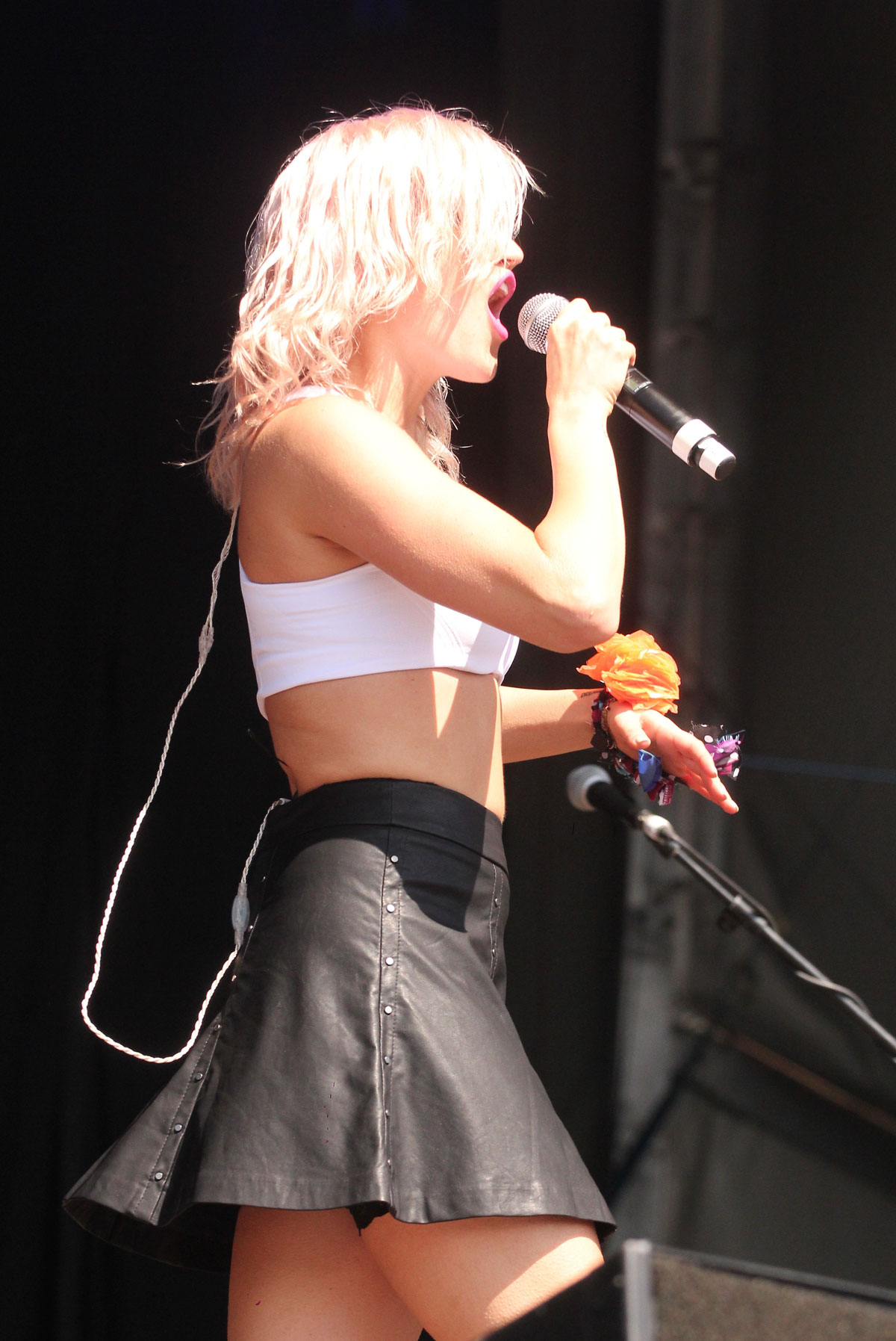 Ashley Roberts performs at the Guilfest festival