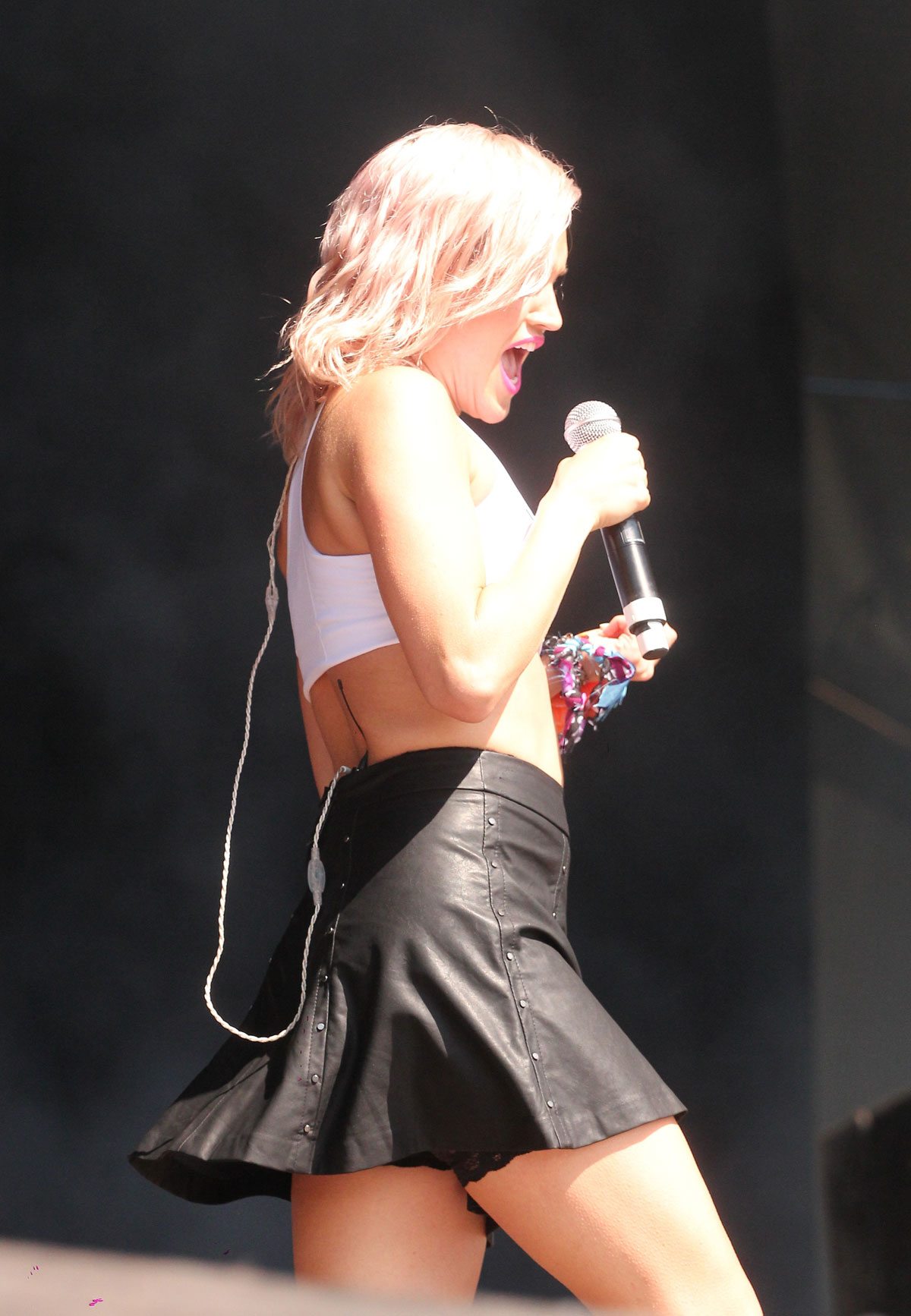 Ashley Roberts performs at the Guilfest festival