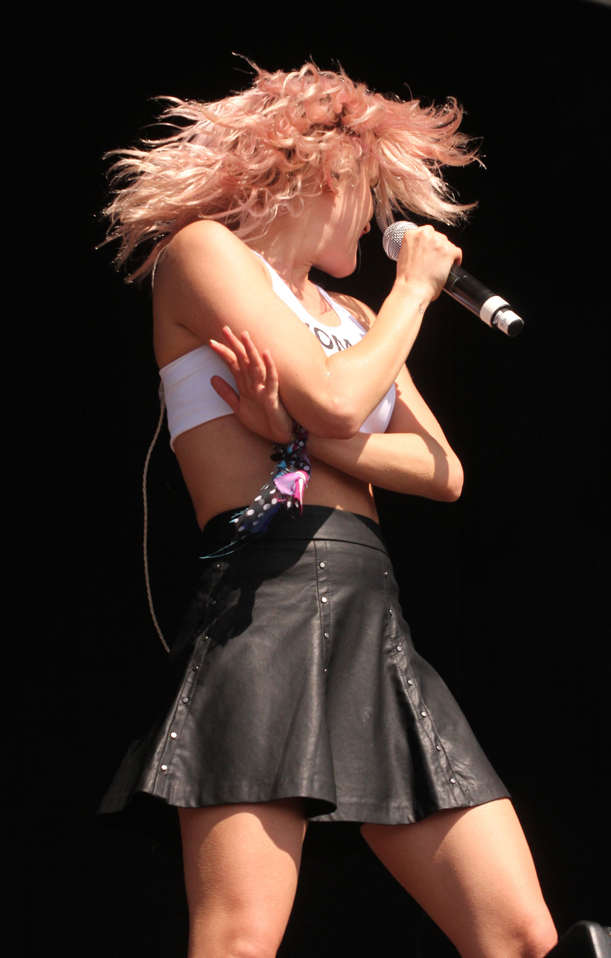 Ashley Roberts performs at the Guilfest festival