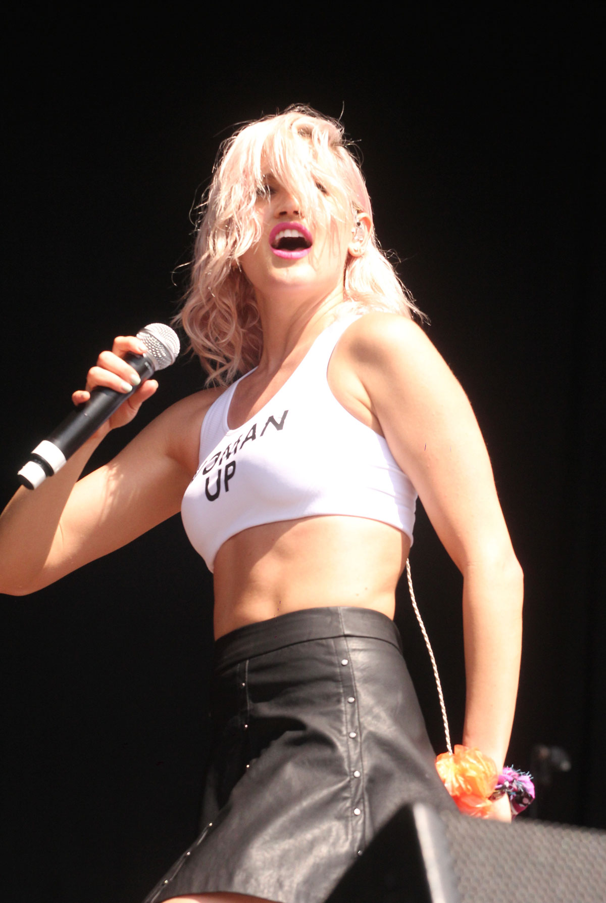 Ashley Roberts performs at the Guilfest festival