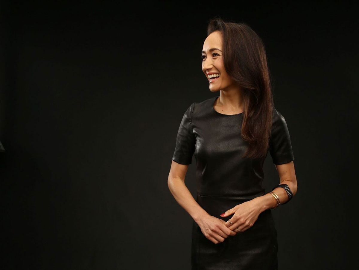 Maggie Q photoshoot at CBS Summer TCA Tour