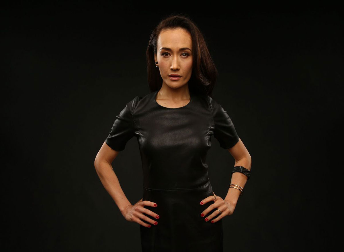 Maggie Q photoshoot at CBS Summer TCA Tour