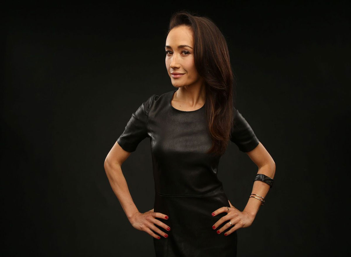 Maggie Q photoshoot at CBS Summer TCA Tour