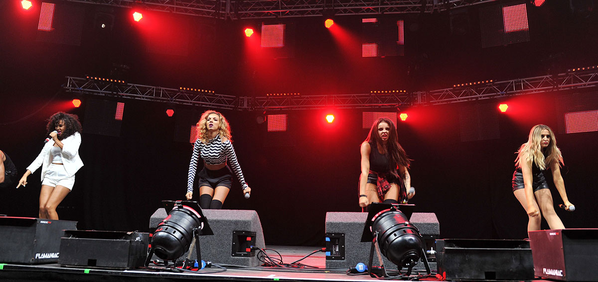 Little Mix perform at Key 103 Summer Live