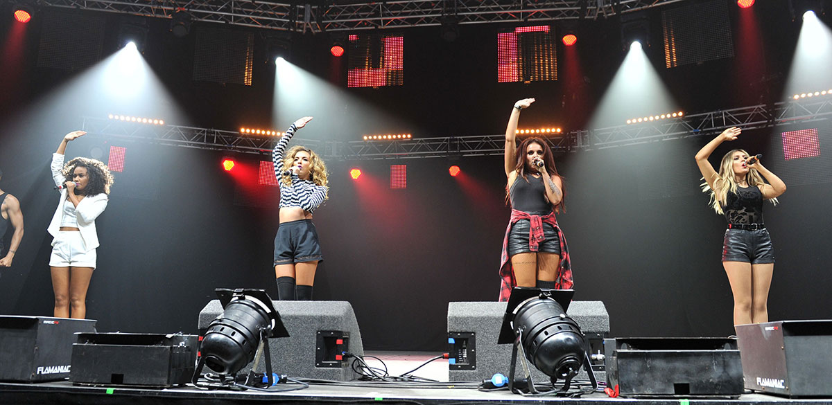 Little Mix perform at Key 103 Summer Live