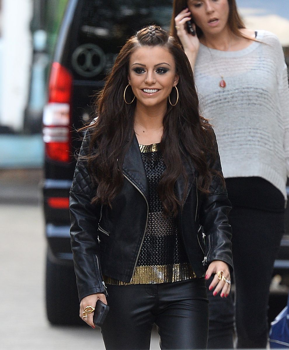 Cher Lloyd seen arriving at SONY HQ for her album listening party