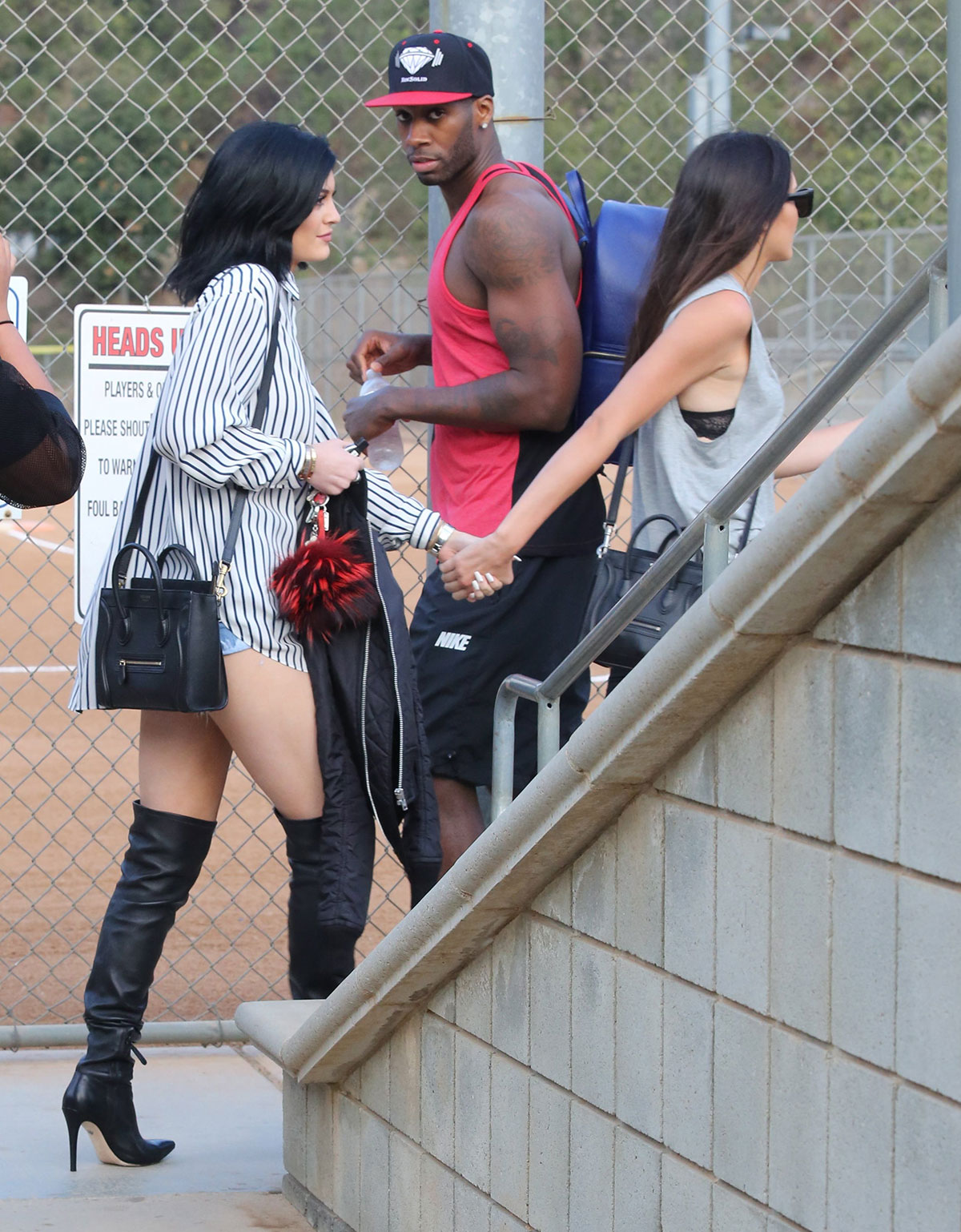 Kylie and Kendall Jenner attend Kick’N It For Charity Celebrity Kick Ball Game
