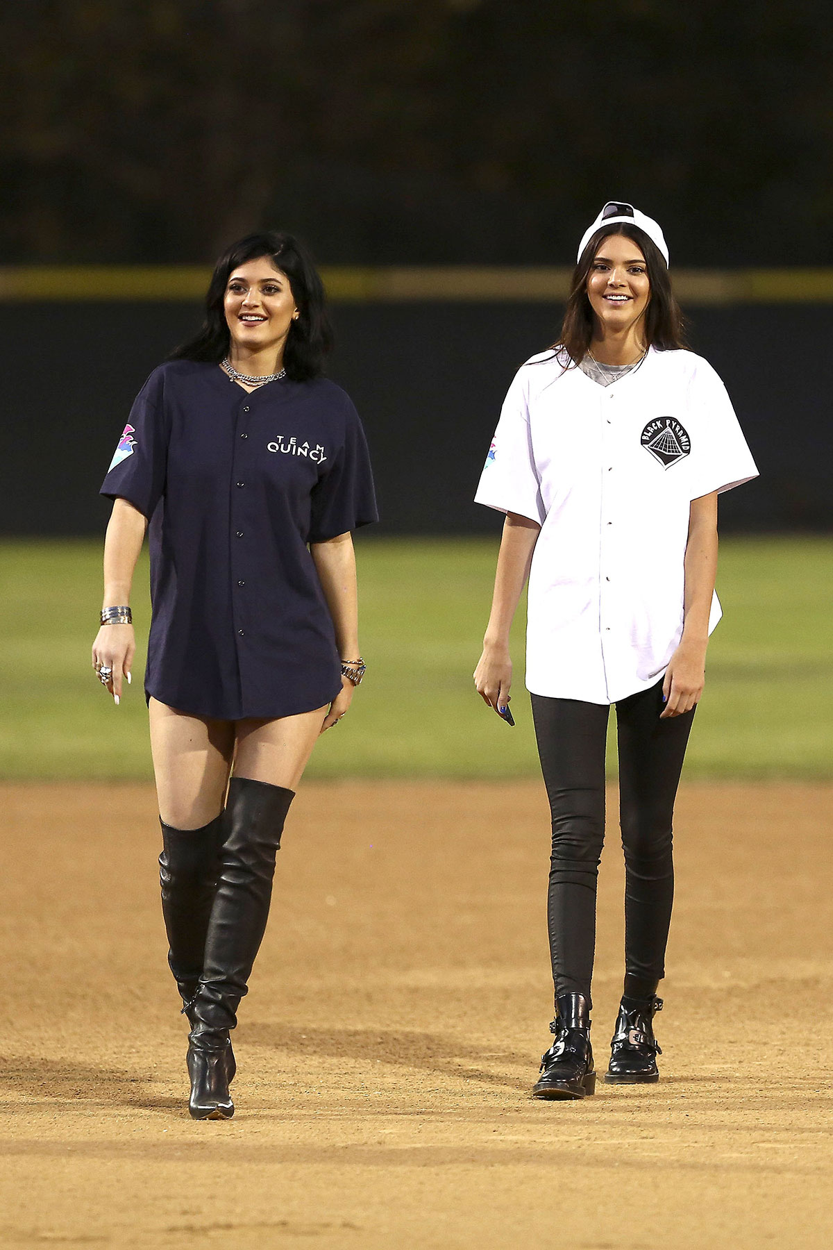 Kylie and Kendall Jenner attend Kick’N It For Charity Celebrity Kick Ball Game