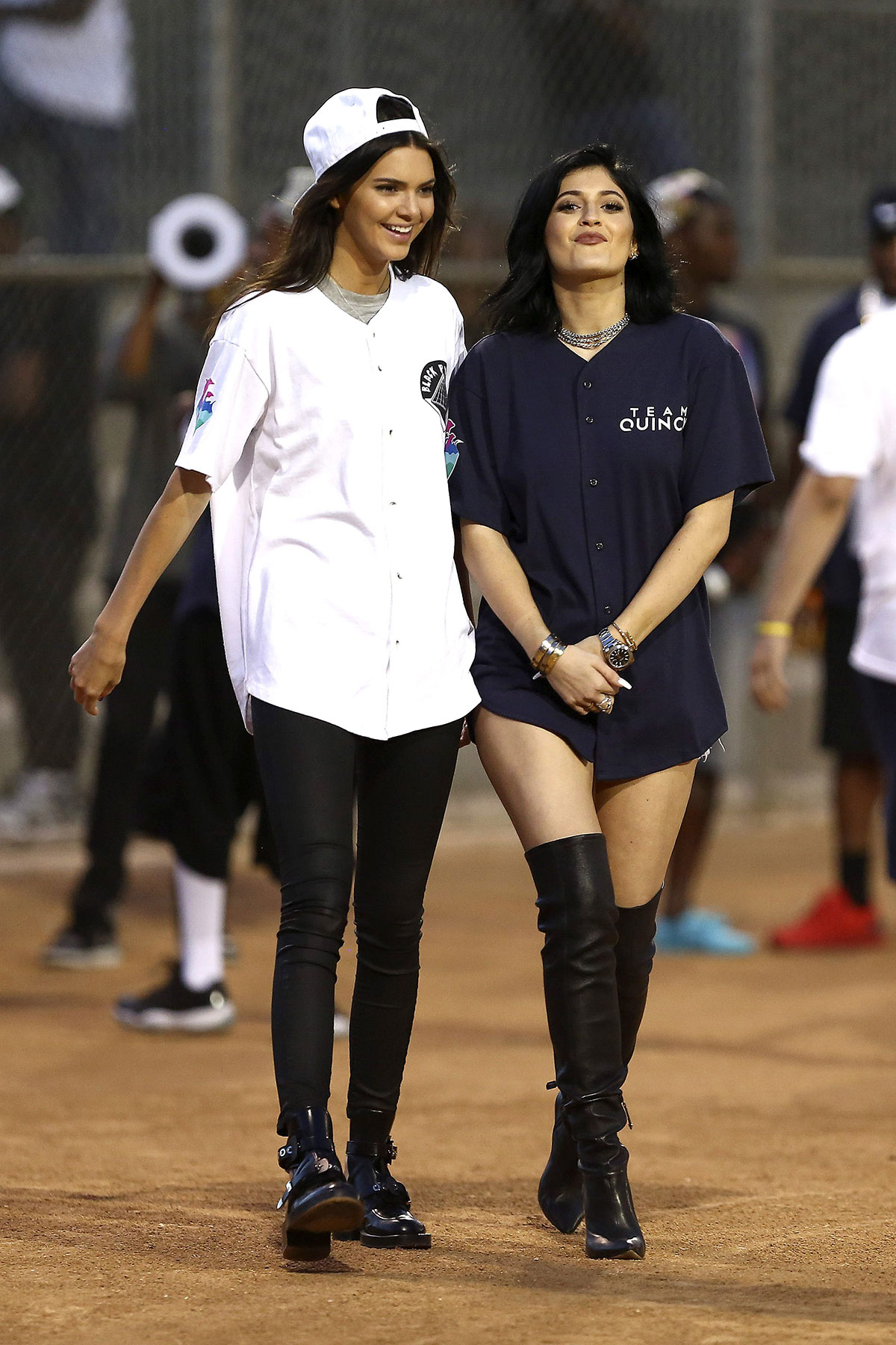 Kylie and Kendall Jenner attend Kick’N It For Charity Celebrity Kick Ball Game