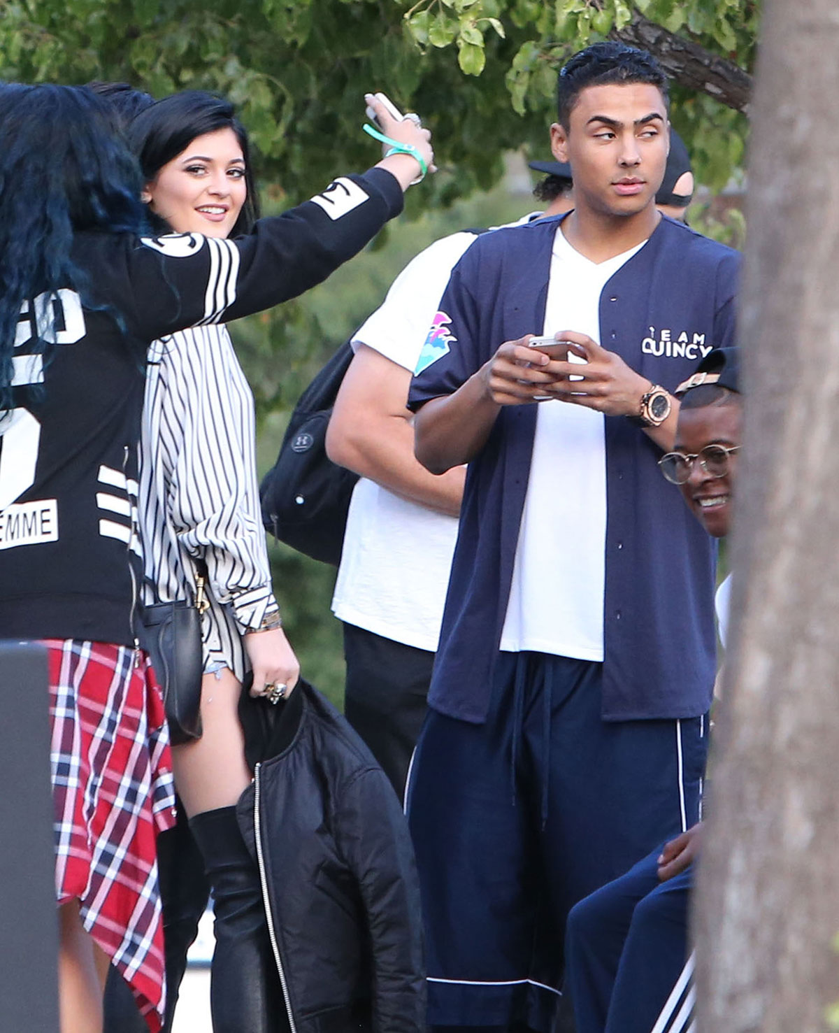 Kylie and Kendall Jenner attend Kick’N It For Charity Celebrity Kick Ball Game