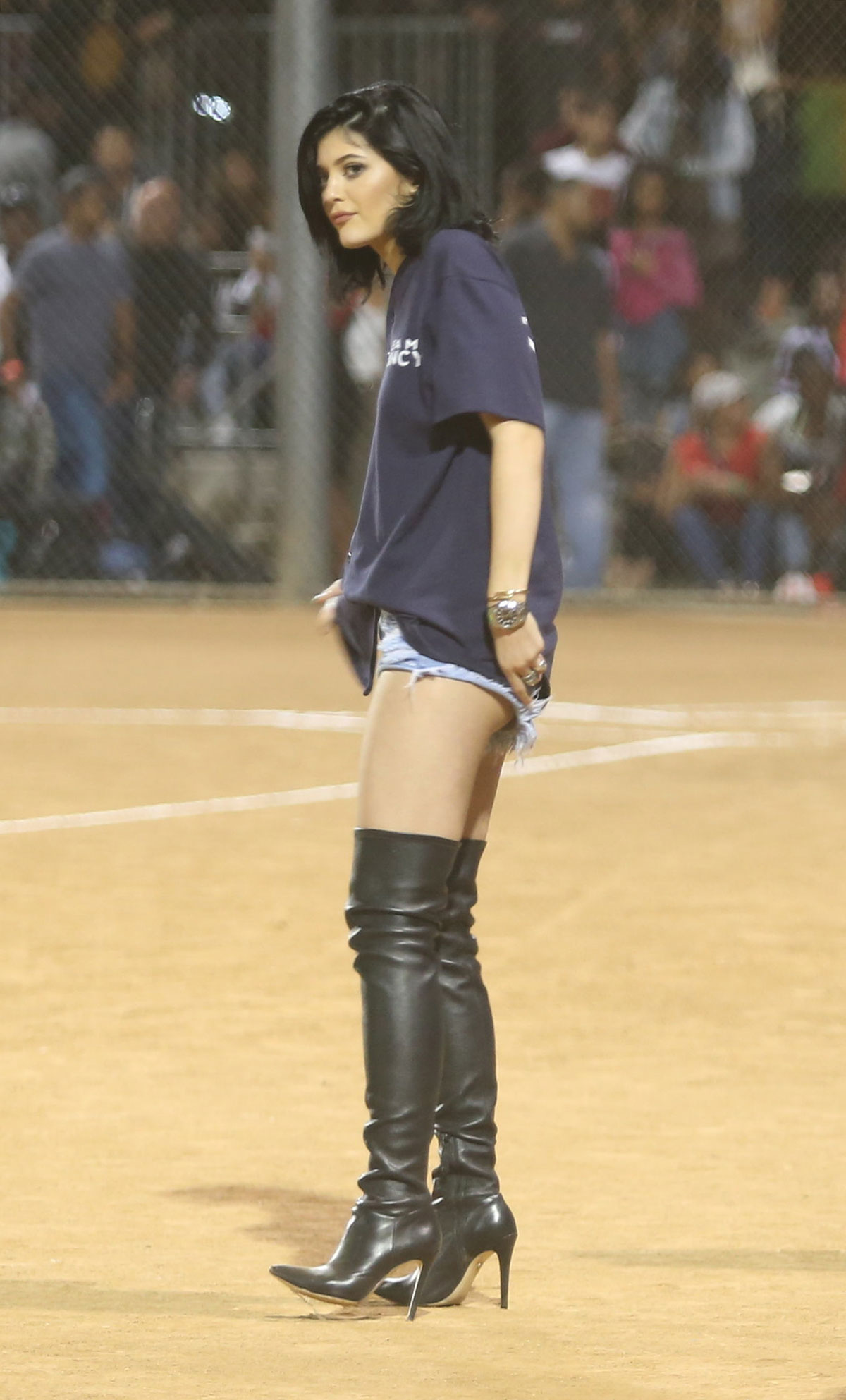 Kylie and Kendall Jenner attend Kick’N It For Charity Celebrity Kick Ball Game