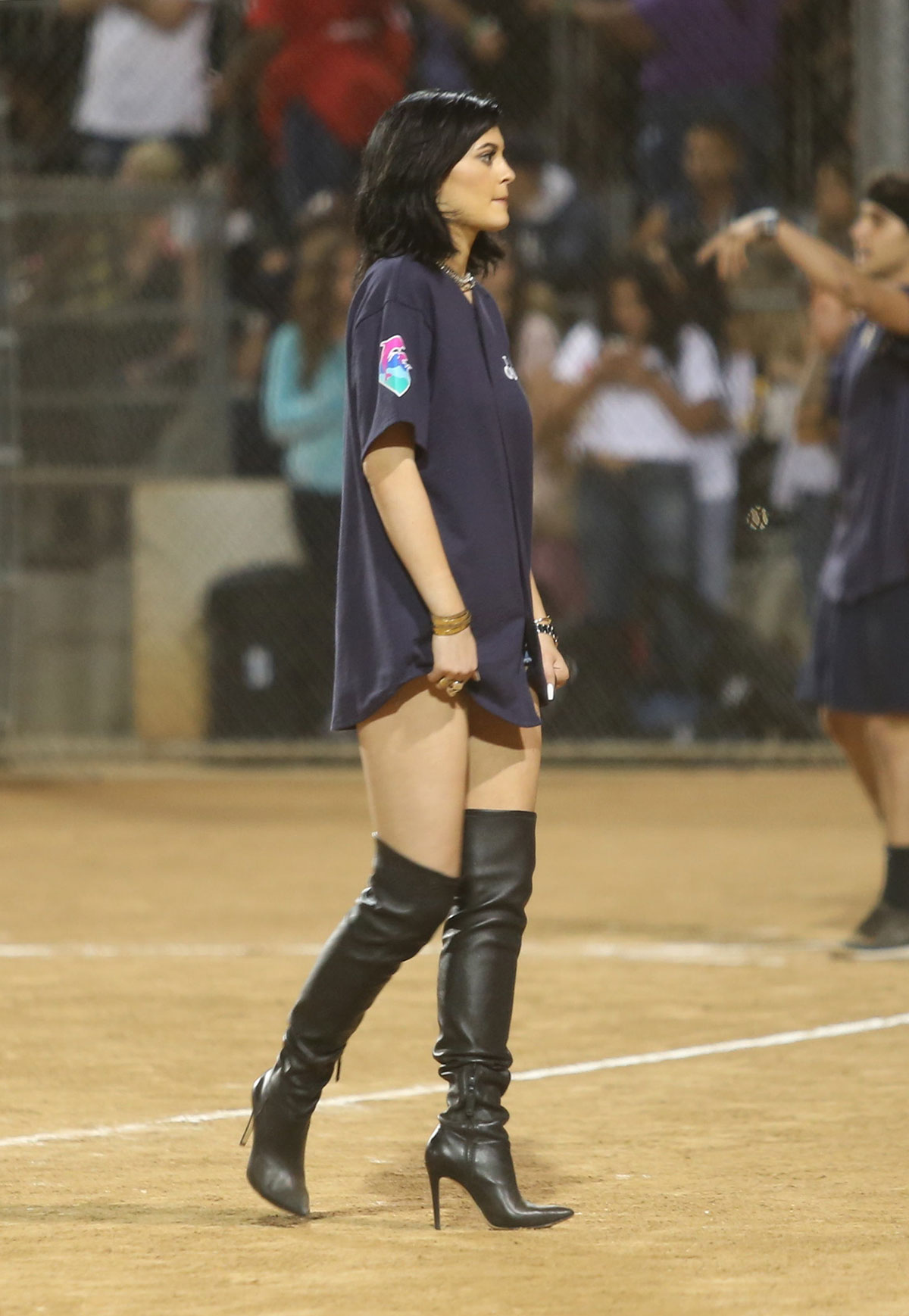 Kylie and Kendall Jenner attend Kick’N It For Charity Celebrity Kick Ball Game