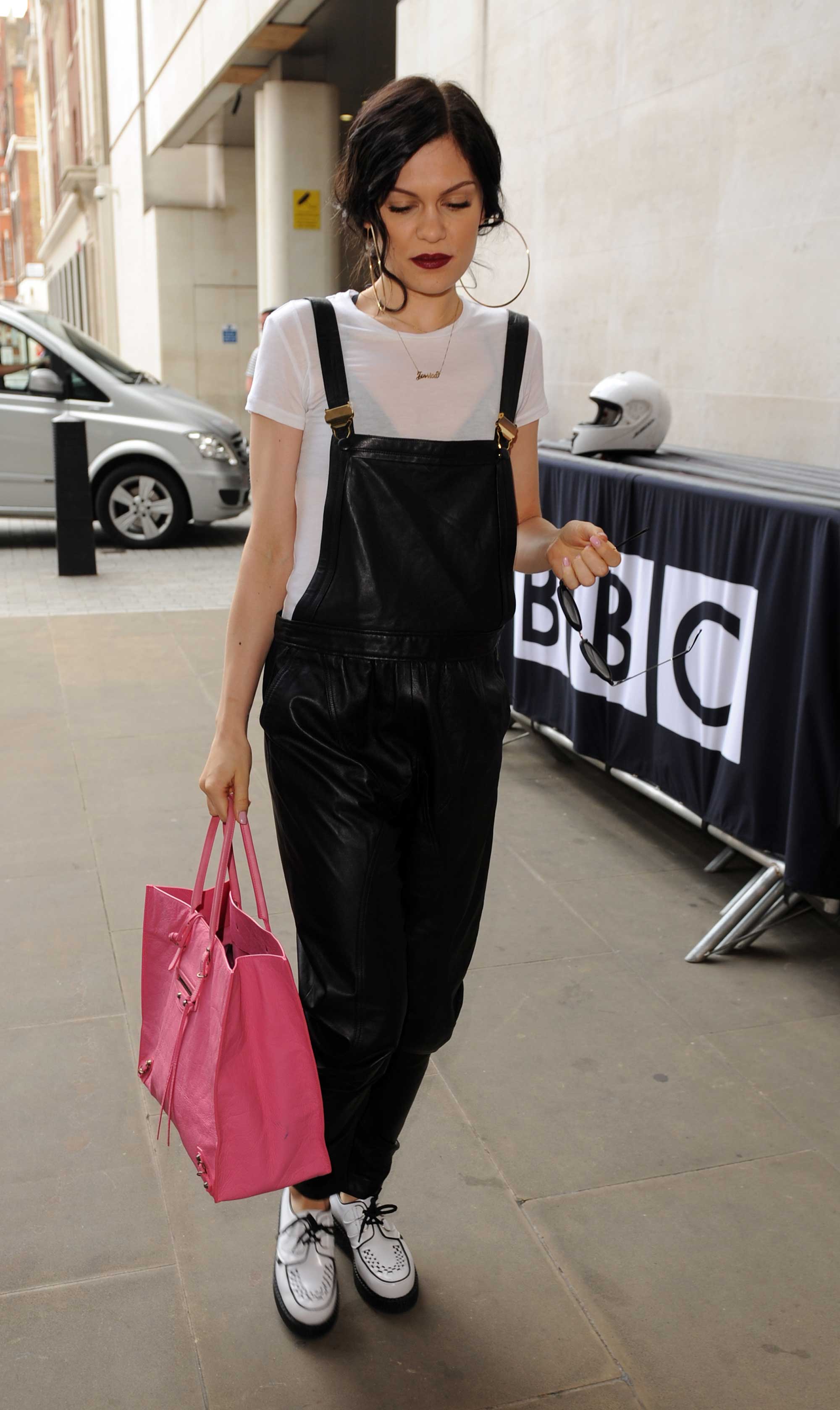 Jessie J at BBC Radio 1 studios in London