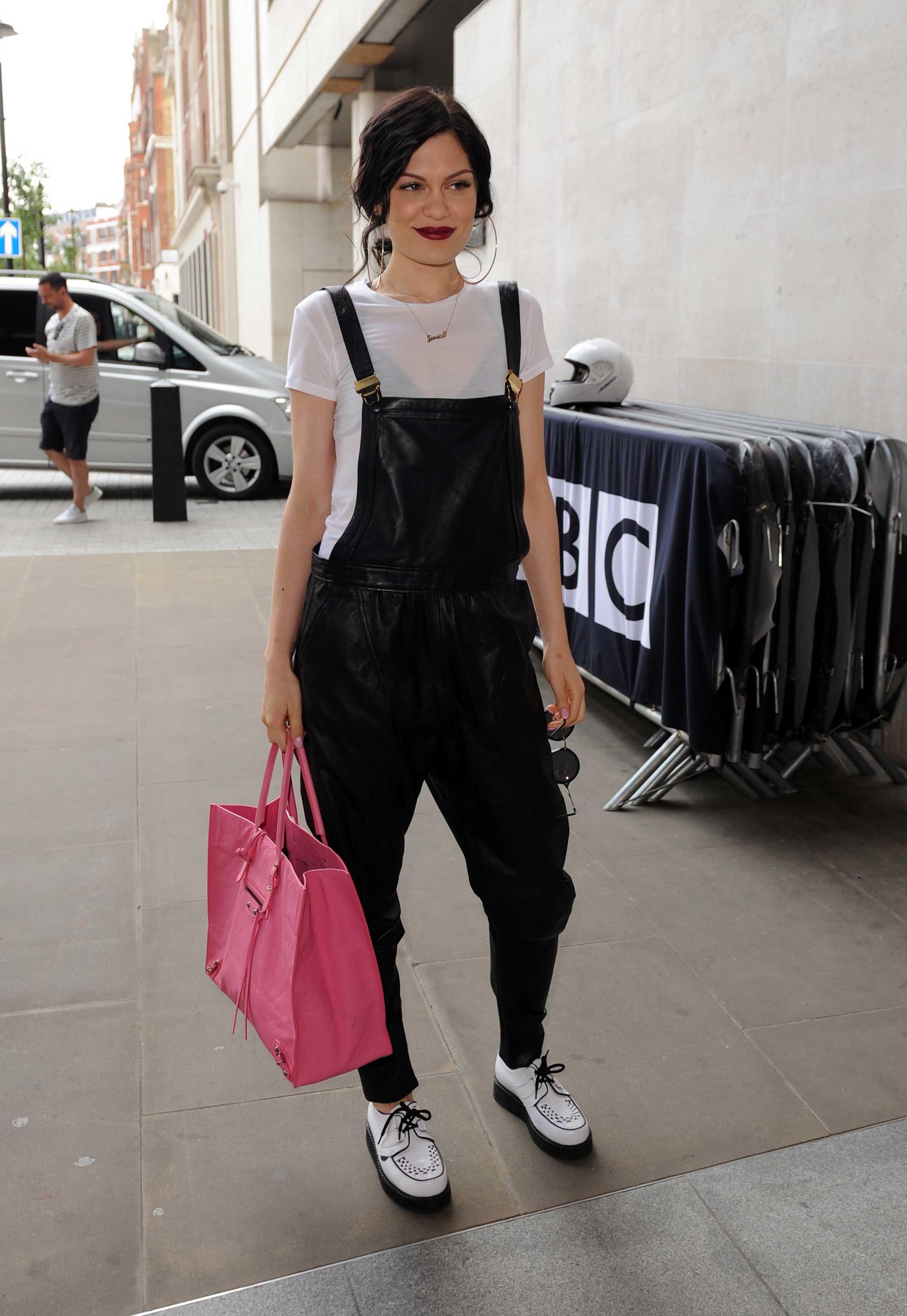Jessie J at BBC Radio 1 studios in London