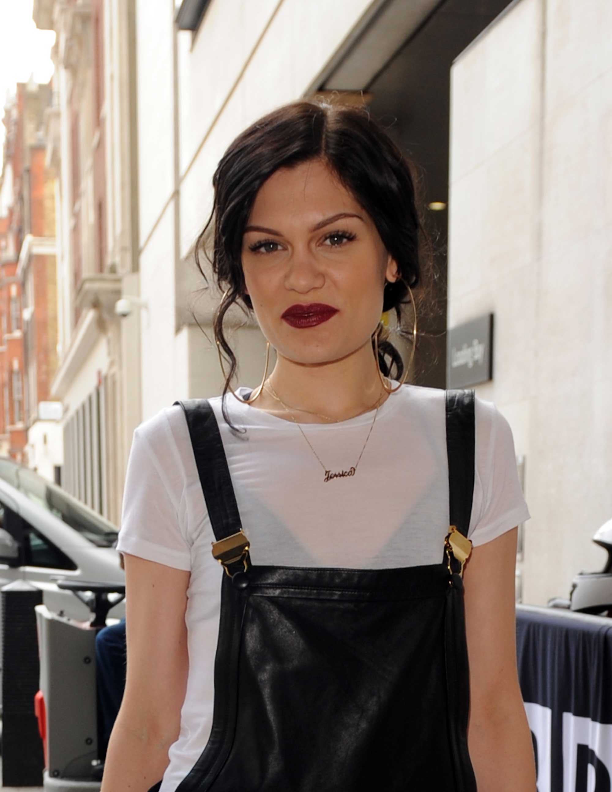 Jessie J at BBC Radio 1 studios in London